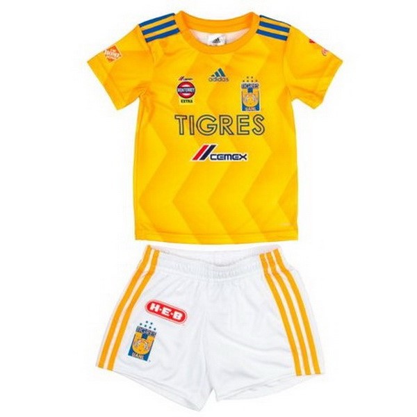 Camiseta Tigres de la UANL 1ª Niños 2018/19 Amarillo